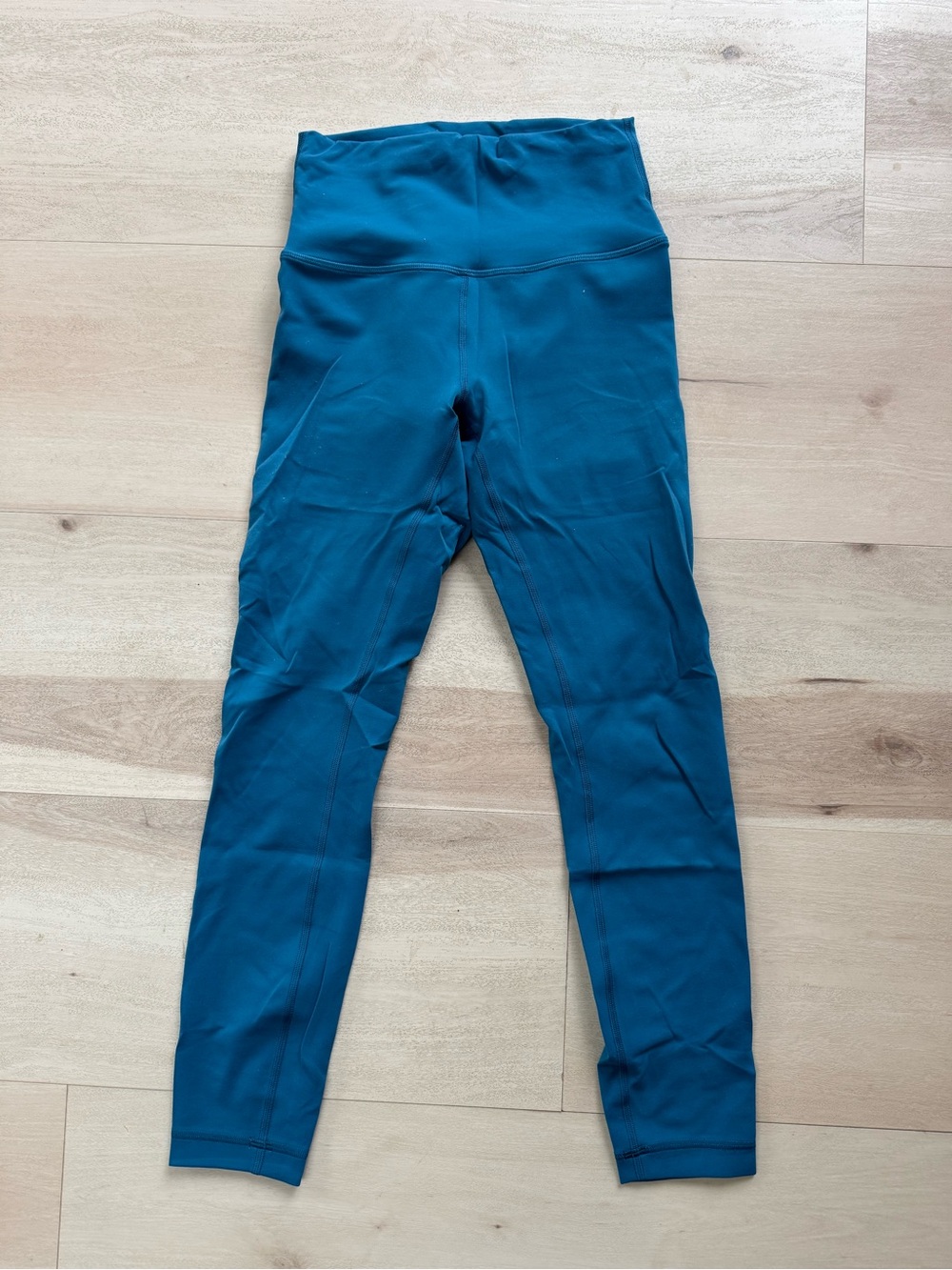 Lululemon Wunder Train High-Waist Active Leggings - Teal